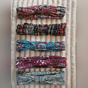 Colorful Patterned Headbands Set